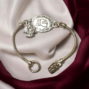 Silver Angel Charm Bracelet